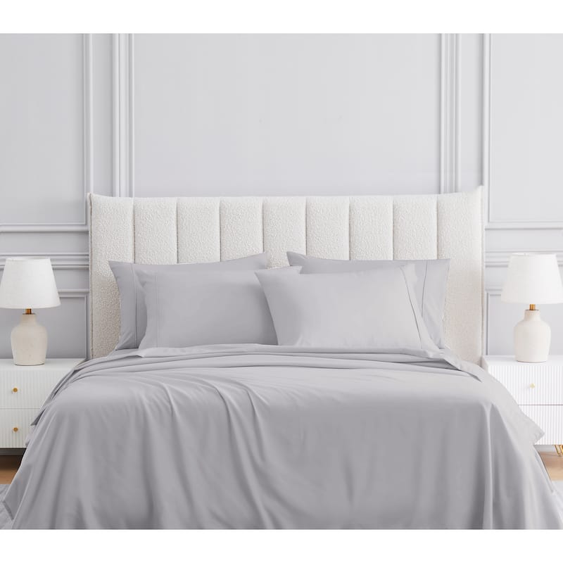 Modern Living Pima Cotton Sheet Set Twin - Silver