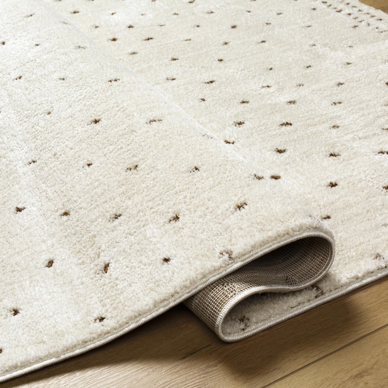 Livabliss Freud Bohemian Dots Area Rug