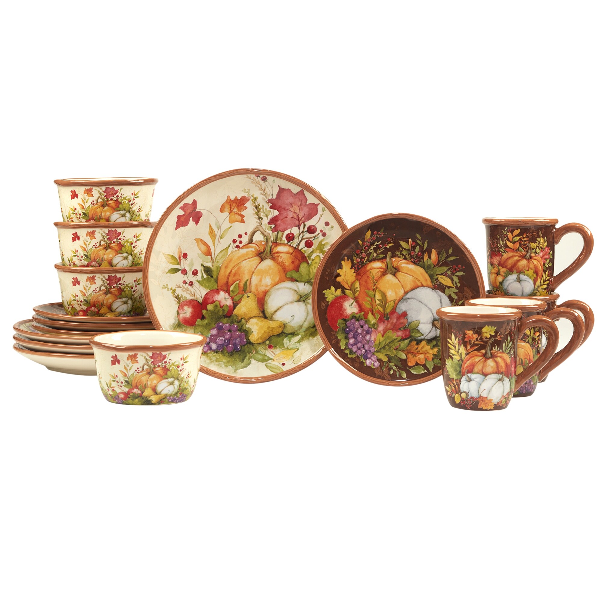 Cheap thanksgiving dinnerware sets online