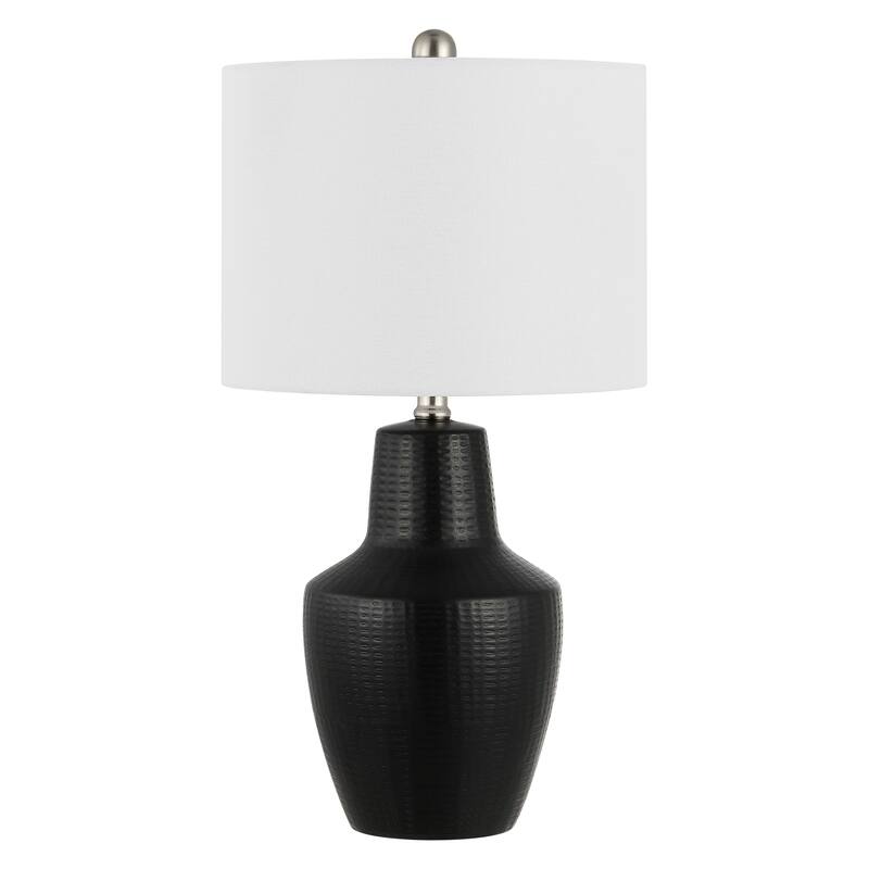 SAFAVIEH Lighting Voetta Modern 23-inch Table Lamp - 12"W x 12"D x 23"H