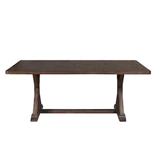 Sawmill Trestle Dining Table - 42"W x 30.63"H x 76"D
