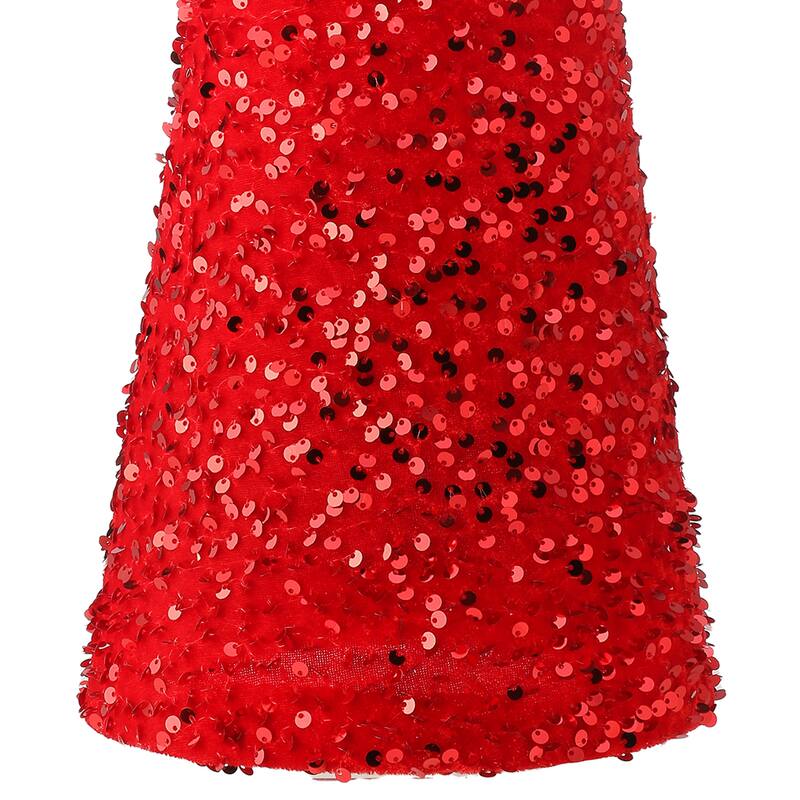 18-24" Sequin Cone Tree Set of 2