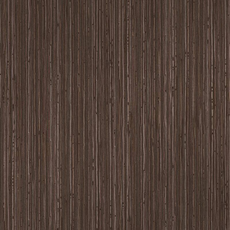 Fibre Stripe Chocolate Wallpaper