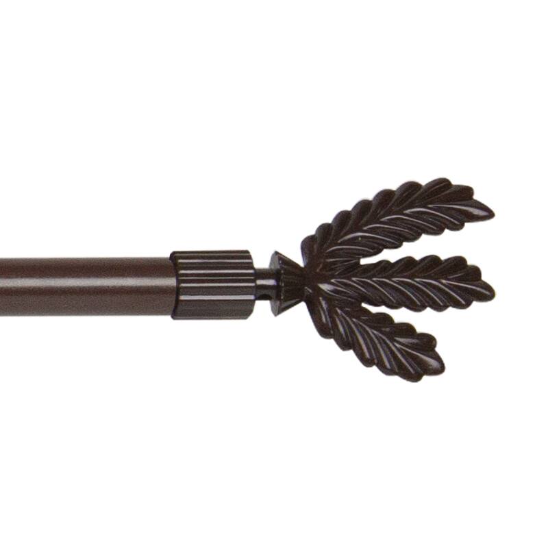 InStyleDesign Areca Adjustable Curtain Rod 7/16 inch