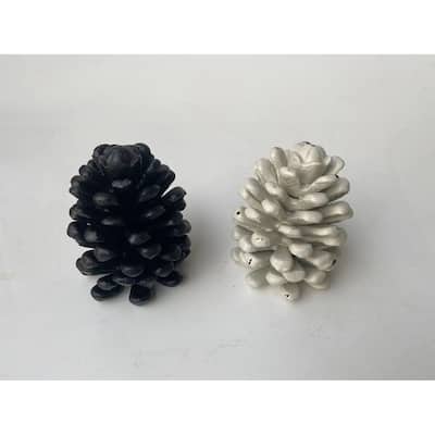 Sm. Pinecone- Black- A - Black