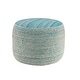 preview thumbnail 10 of 14, LR Home Tropical Textured and Distressed Pouf