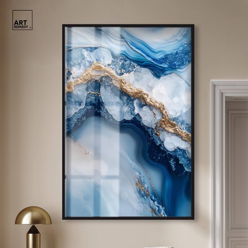 Molten Topaz II Shadowbox by Art Remedy