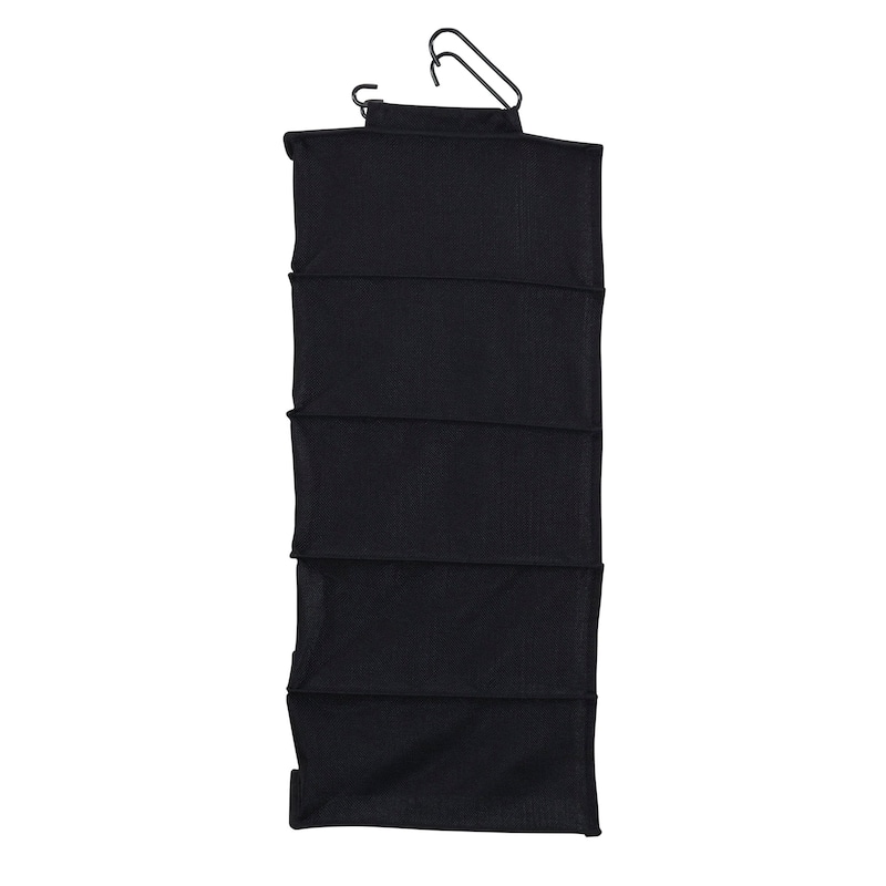 Household Essentials 10-Pocket Blended Canvas Hanging Shoe Organizer