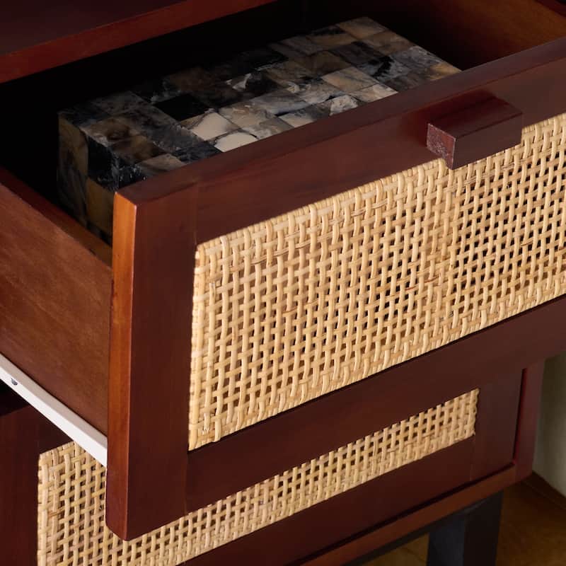 SAFAVIEH Mikala Coastal 2-Drawer Nightstand