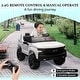 preview thumbnail 20 of 28, 24V Kids Electric Ride on Car 2-Seater Truck, Battery Powered SUV Licensed Chevrolet