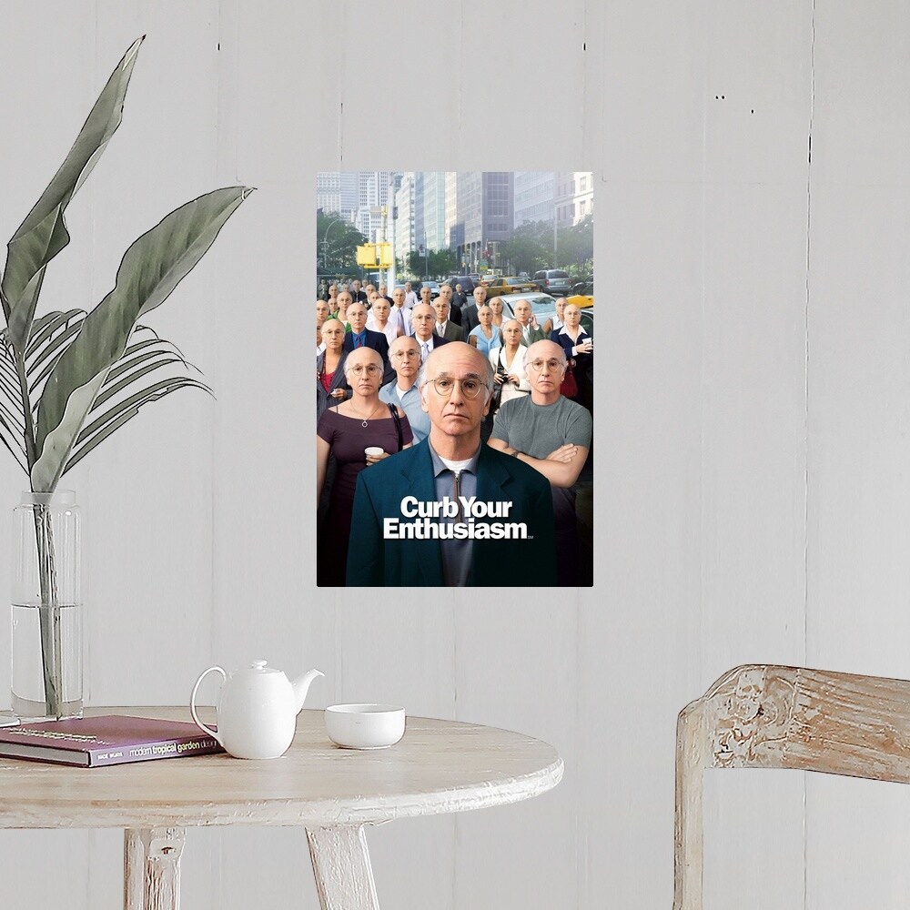 Curb Your Enthusiasm Poster Various Sizes A3 to A1 Frame Mount/ Hang 205gsm 