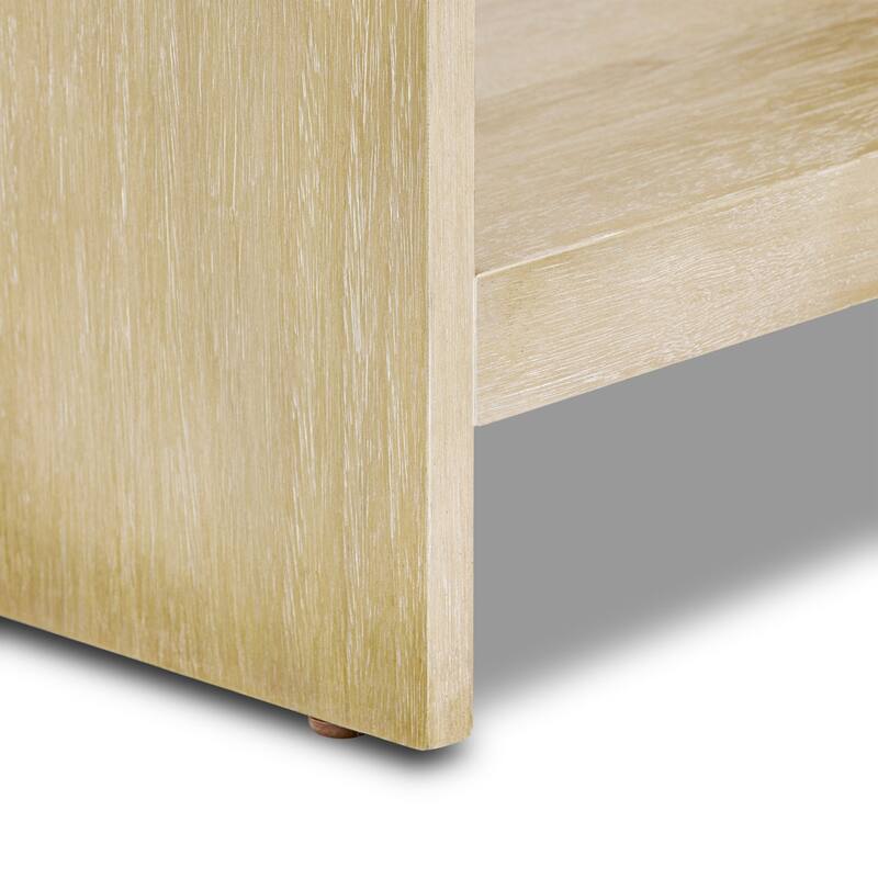 Poly & Bark Aledo Soft-Close Drawer Wood Nightstand