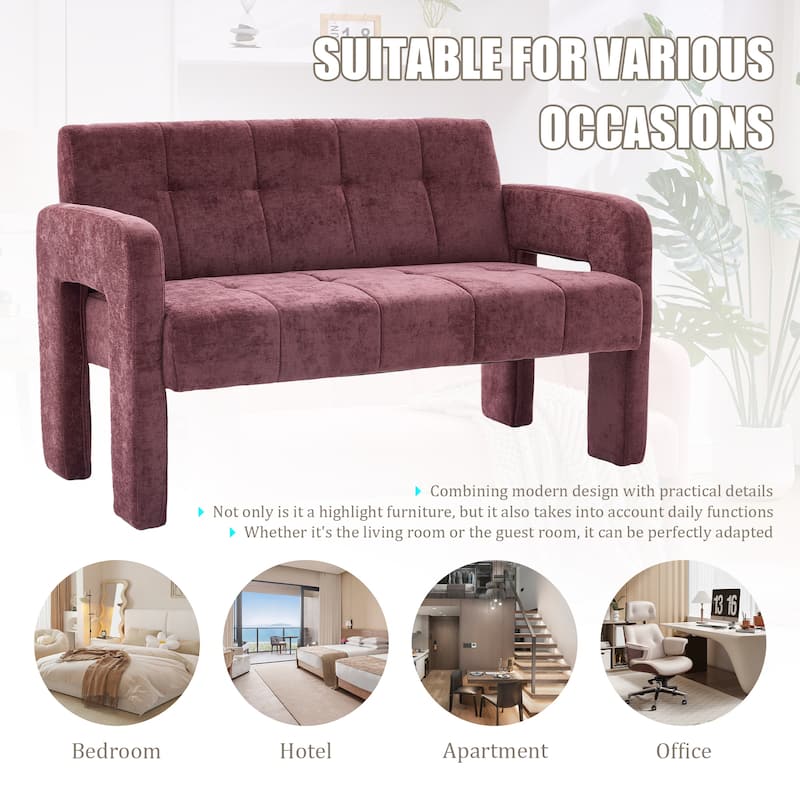Upholstered Sofa Leisure Sofa Comfortable Seating