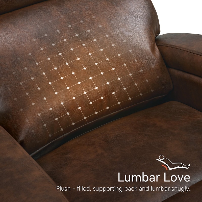 Zero Wall Recliner Chair, Power Recliner with USB & Type-C Dual Charge Ports, for Small Space, Living Room