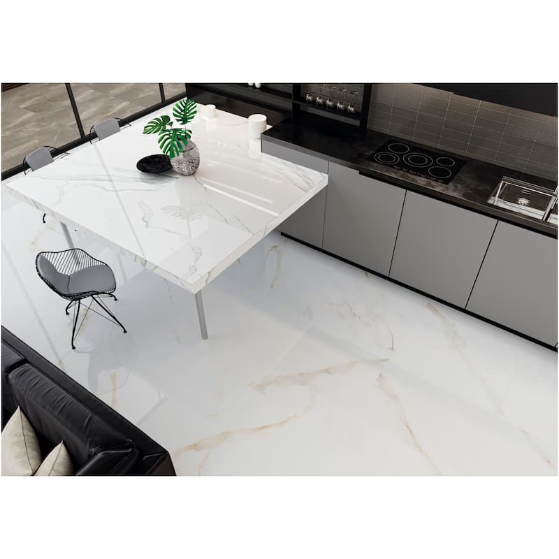 Ackland AKNPTMAI35X35M-CA Maison - 35" x 35" Porcelain Solid Floor and