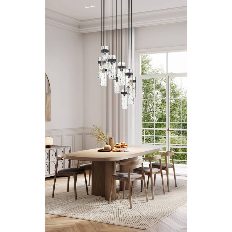 Z-Lite 7002P5-11R Fontaine 11 Light 27" Wide Chandelier