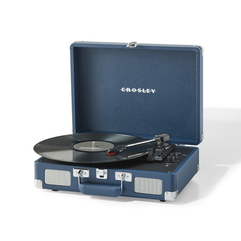 Crosley Cruiser Plus Record Player - Ink Blue