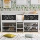 preview thumbnail 13 of 22, Twin Size Low Loft Bed with Two Movable Shelves, Ladder and Chalkboard, Kids Low Loft Bed Frame No Box Spring Needed for Boys White