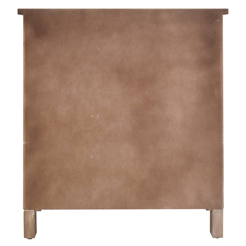 Solid Wood Accent Cabinet