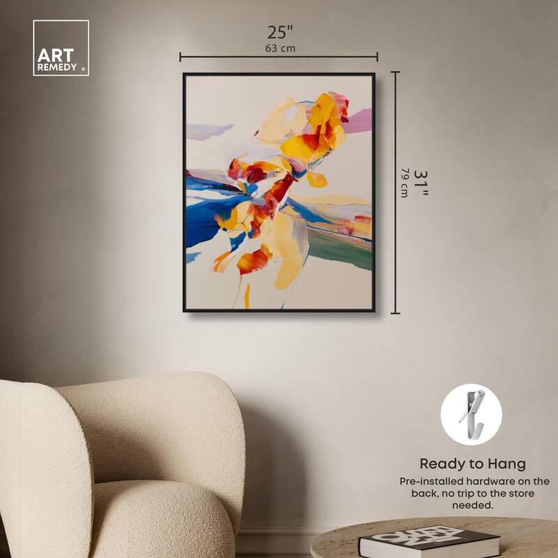 Flippant Bloom III Canvas by Art Remedy