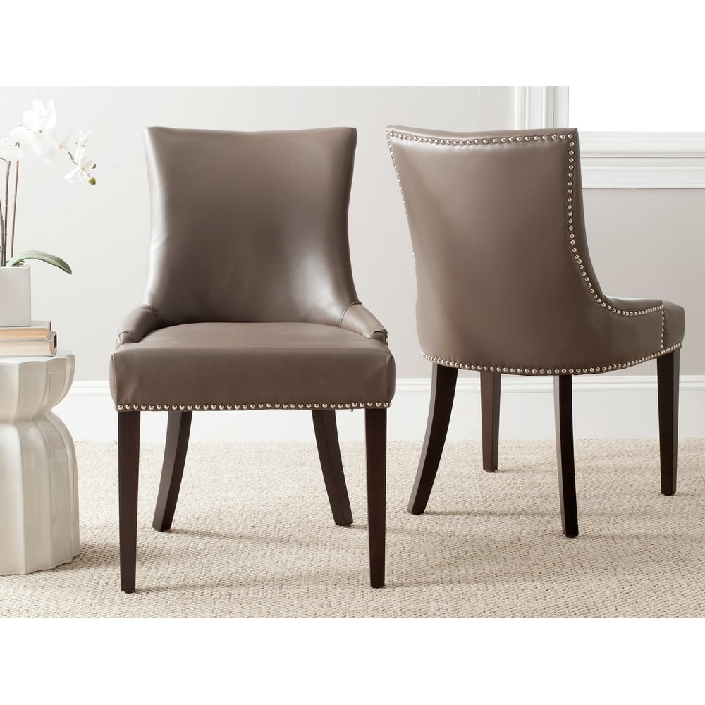 SAFAVIEH Lester Dining Chair (Set of 2) - 24"W x 25"D x 39"H