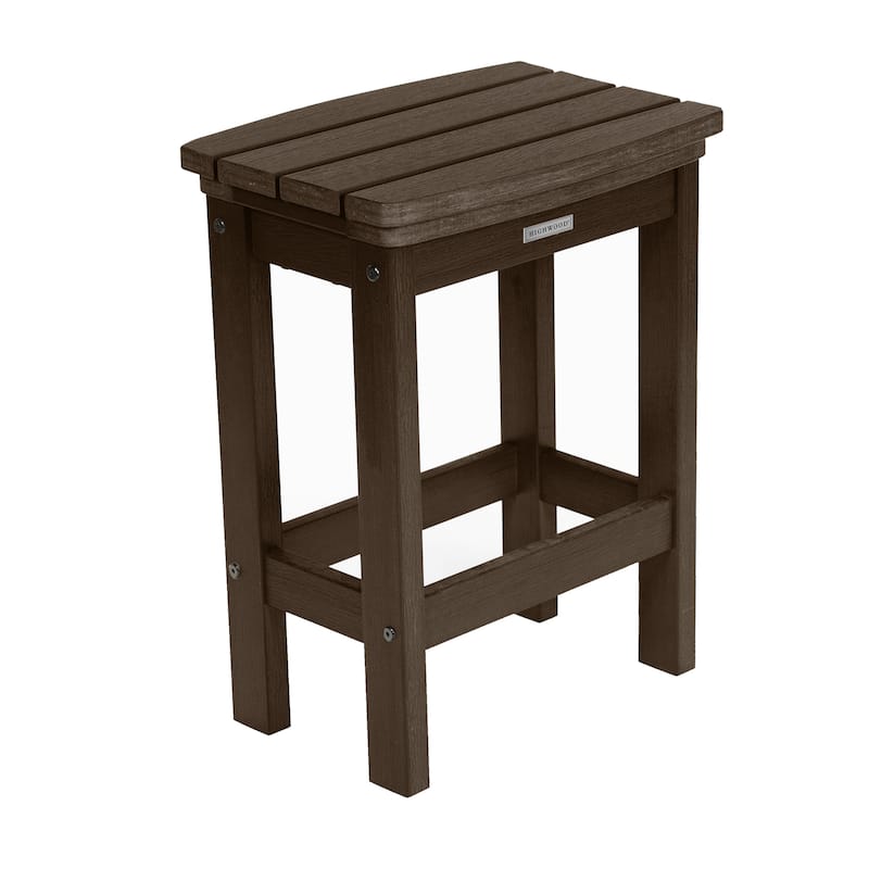 Lehigh Eco-friendly Outdoor Stool - Counter-height - Weathered Acorn