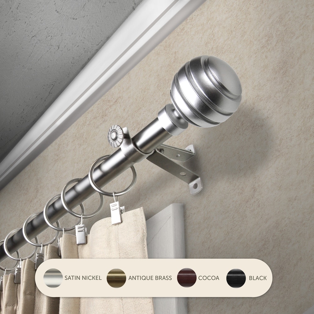InStyleDesign Piper Adjustable Curtain Rod