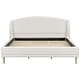 preview thumbnail 16 of 20, Upholstered Bed Wingback Platform Bed with Boucle Fabric