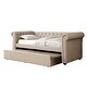 preview thumbnail 8 of 16, Furniture of America Filt Contemporary Daybed with Twin Trundle Set