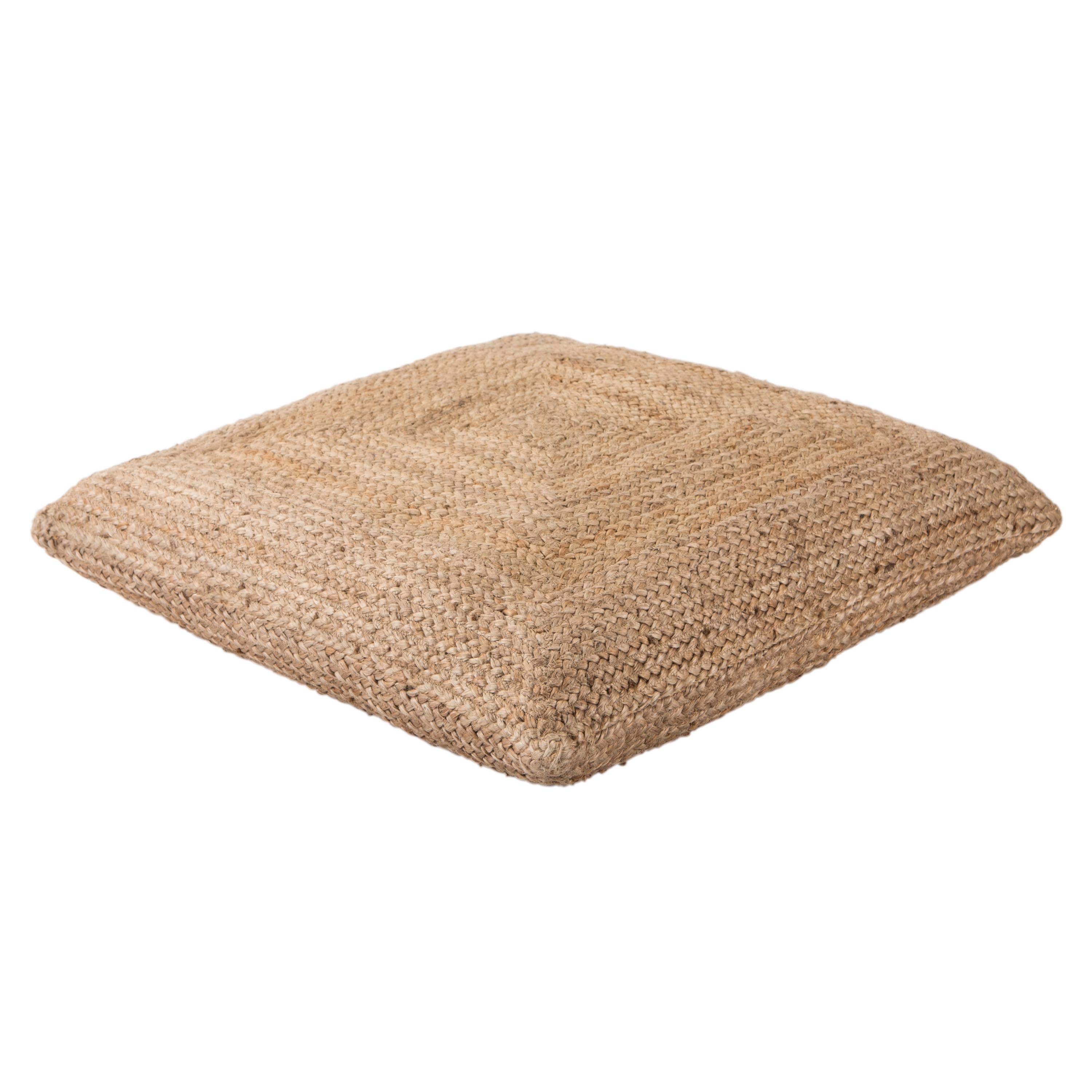 Braided jute floor cushion sales