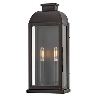 Hinkley Lighting 28834 Tiverton 2 Light 17" Tall Wall Sconce