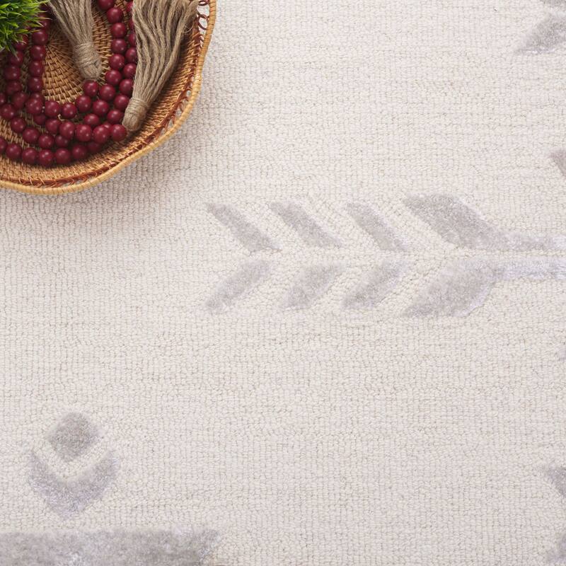 SAFAVIEH Handmade Soho Kimete Tribal Wool & Viscose Rug