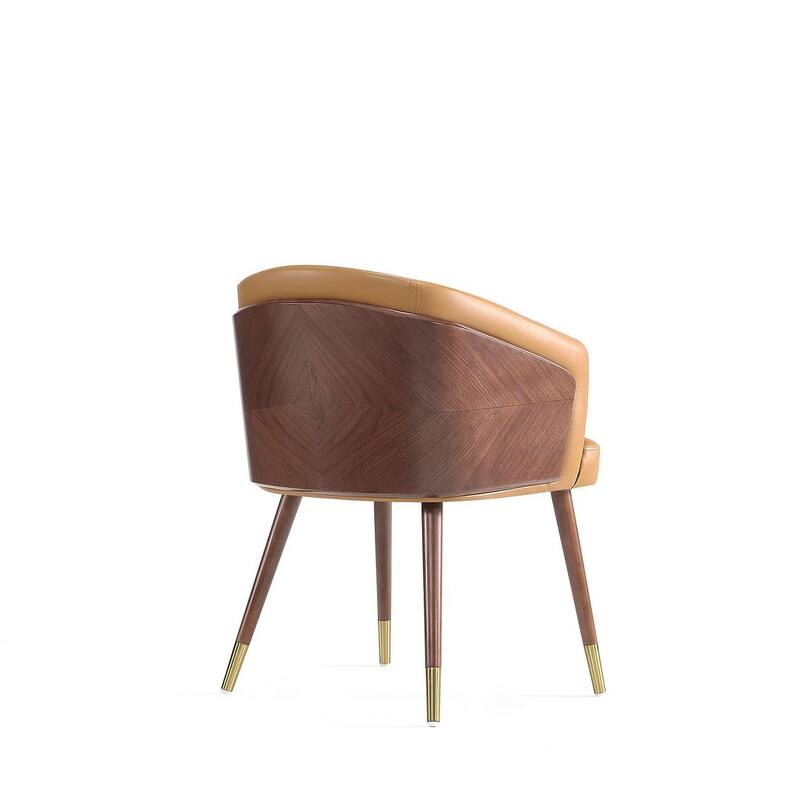 Manhattan Comfort Modern Reeva Leatherette Upholstered Dining Chair
