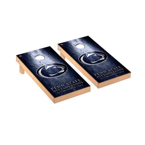 slide 2 of 5, Penn State Nittany Lions Museum Cornhole Board Set