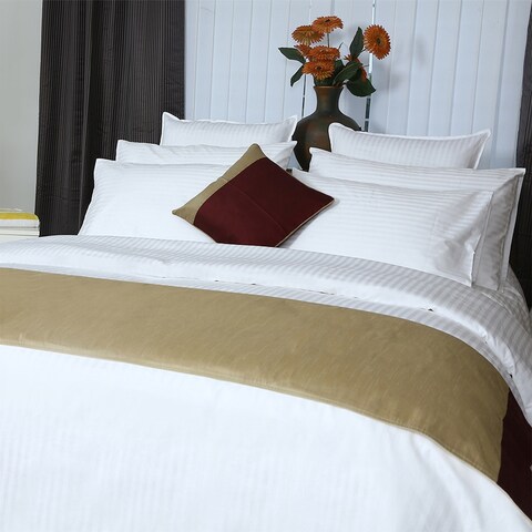 500 TC 100pct Egyptian Cotton Damask Pack of Flat Bed Sheets