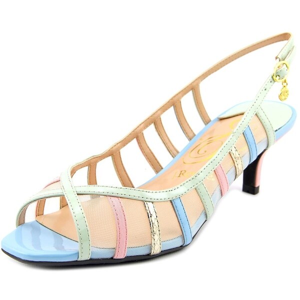 J. Renee Rebeka Women W Open-Toe Synthetic Slingback Heel
