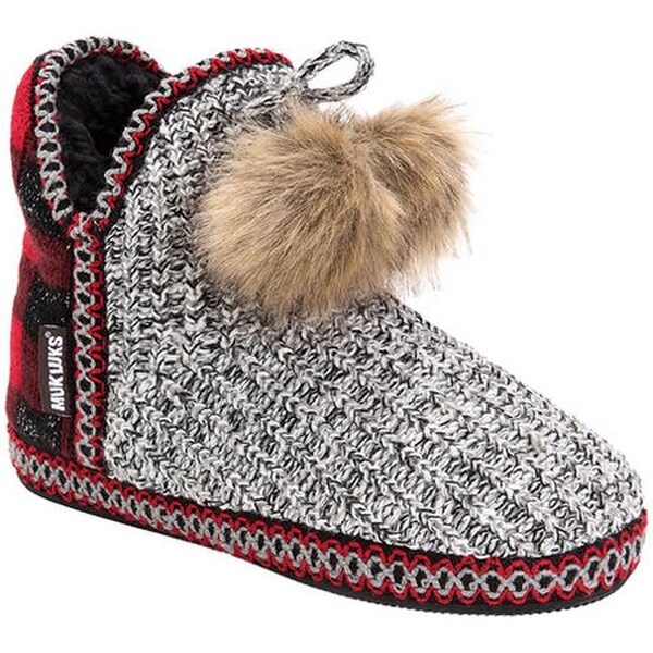 women's muk luks amira bootie slippers