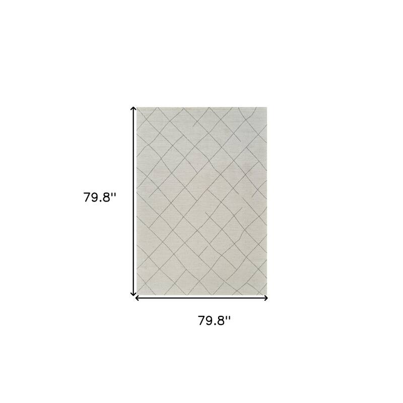 Betab Distressed Abstract Modern Stain Resistant Woven Area Rug By HomeRoots