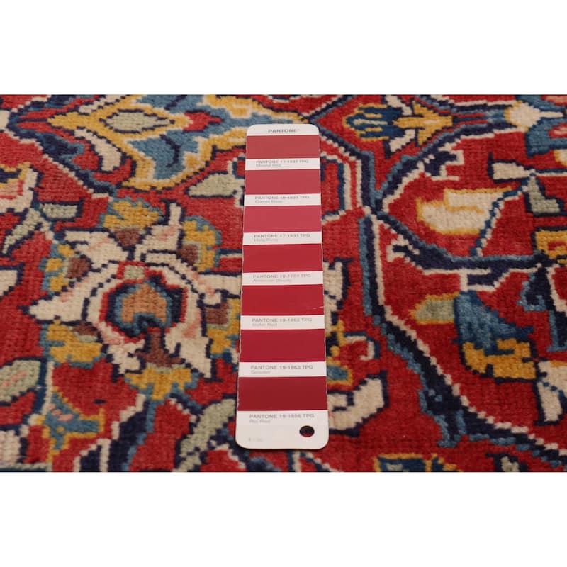 ECARPETGALLERY Hand-knotted Anatolian Vintage Red Wool Rug - 3'3 x 10'0