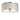 SAFAVIEH Lighting Braydon Chrome LED Flush Mount