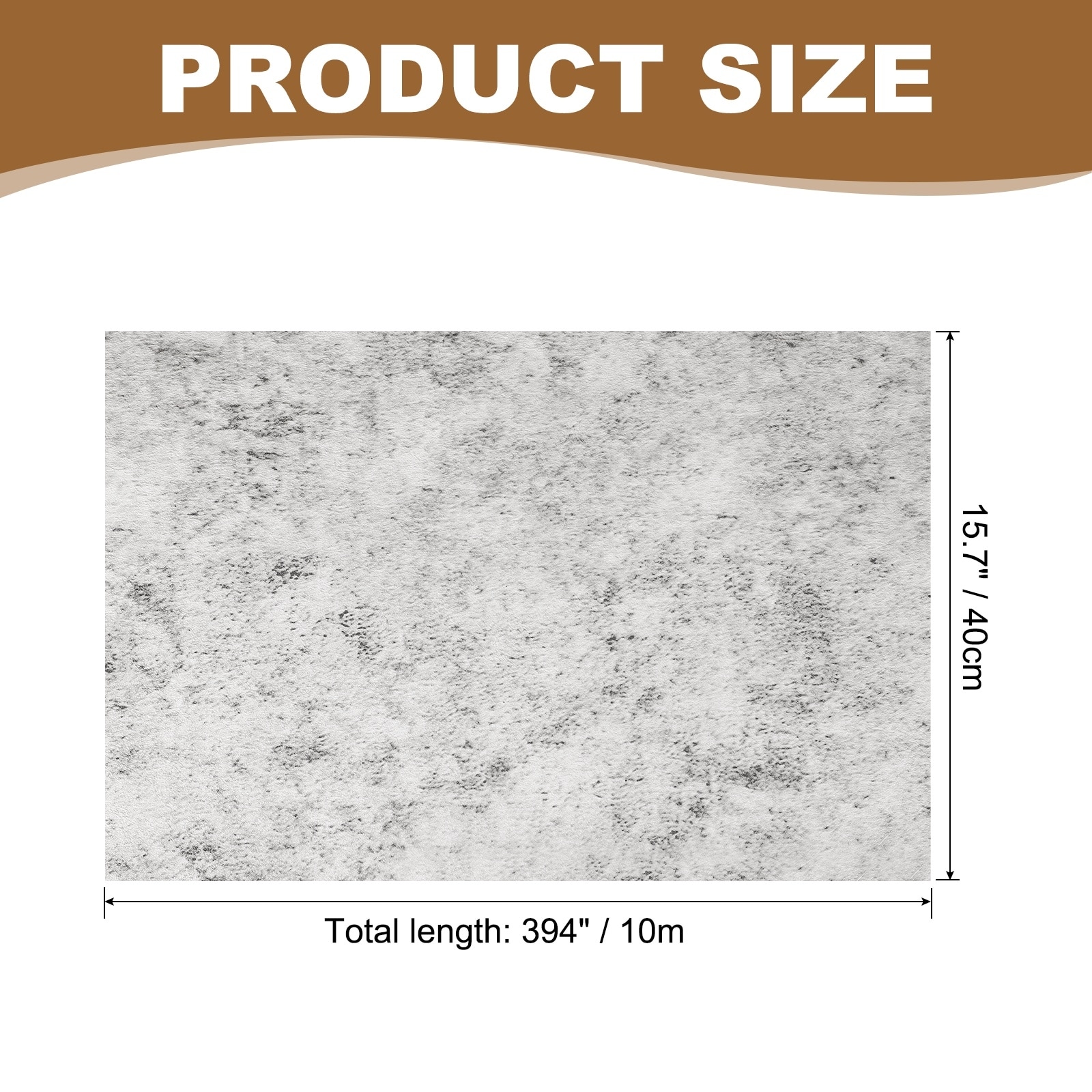 Concrete Wallpaper, Concrete Cement Contact Paper Vinyl Stained Matte Crackle Textured Adhesive Wallpaper