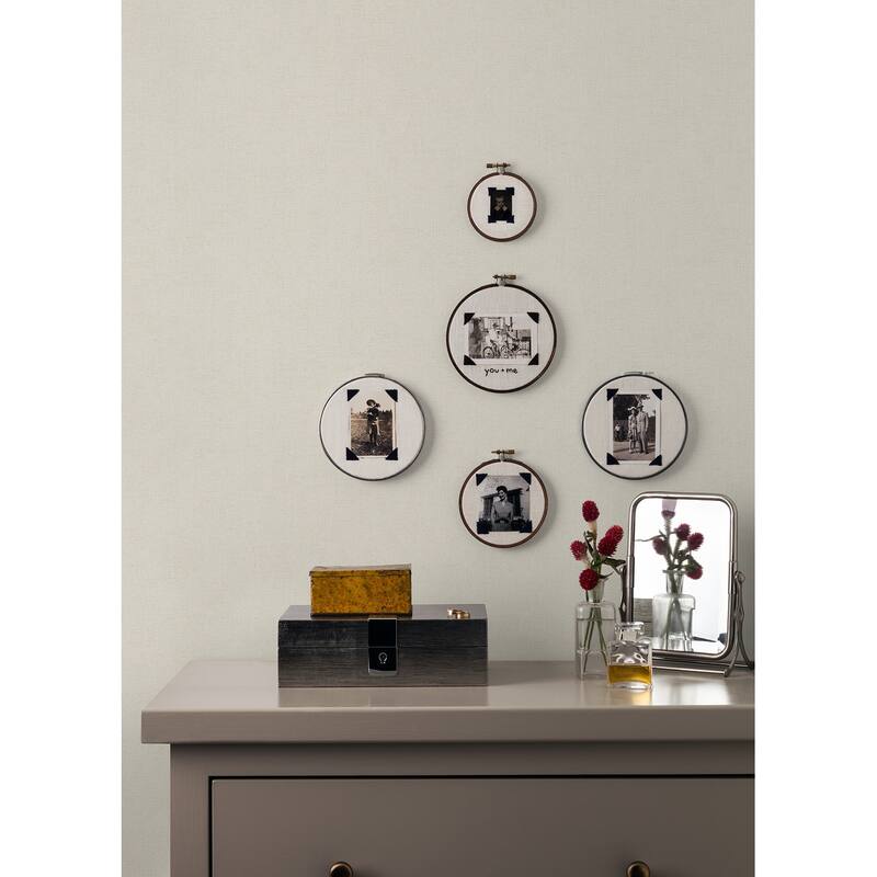 Advantage Tharp Cream Texture Wallpaper