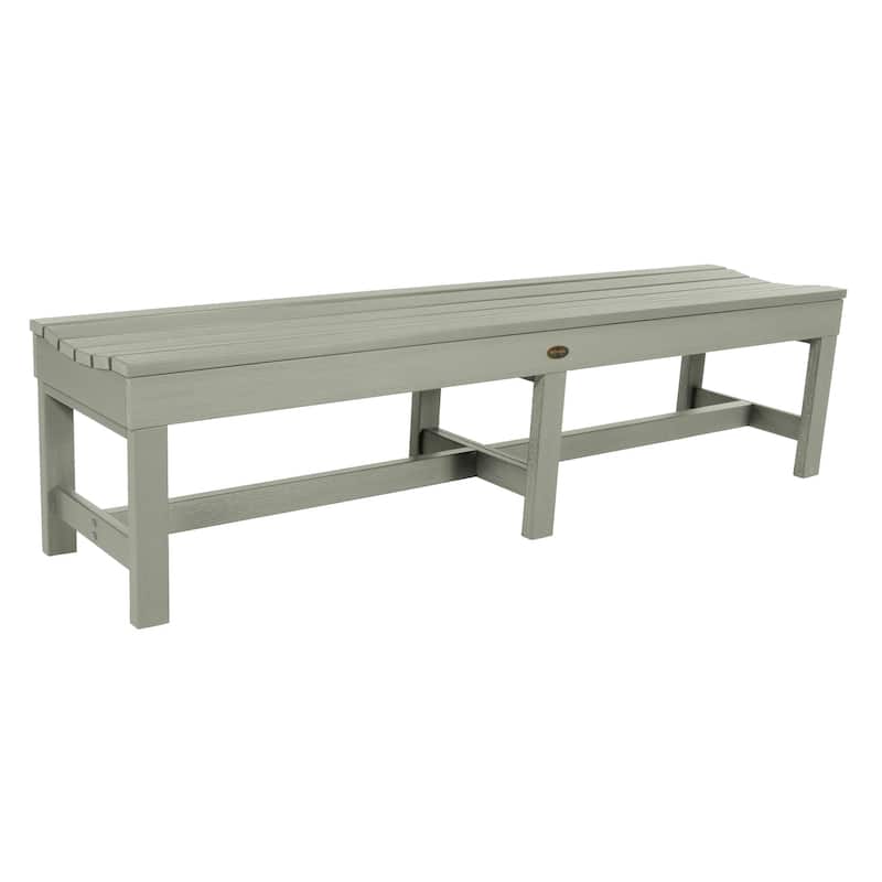 Highwood Commercial Grade Weldon 6ft Backless Picnic Bench - Eucalyptus