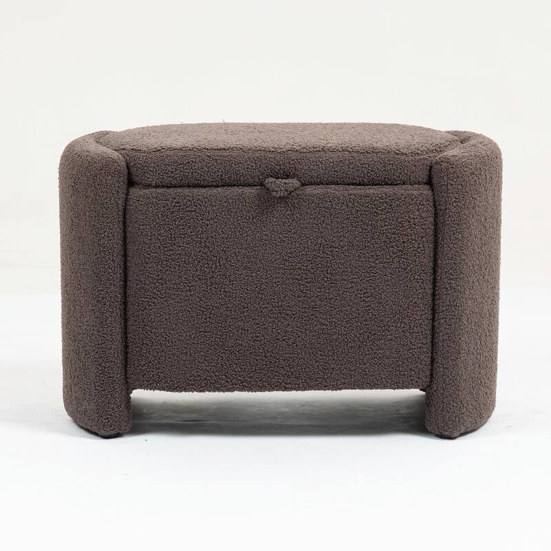 Reading Chair with Hidden Storage - Mid Century Design