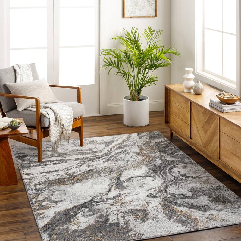 Livabliss San Francisco Minimalist Abstract Area Rug