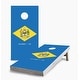 preview thumbnail 1 of 5, Delaware State Flag Cornhole Game (Choose Wraps or Boards) 2x4 Boards (24" x 48") - Include ALL Accessories