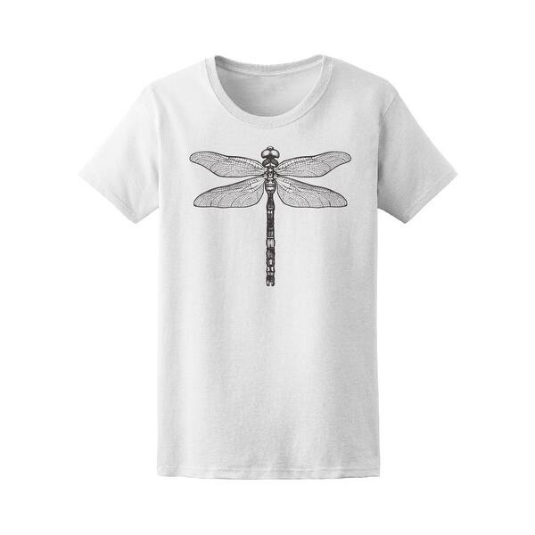 Shop Black Dragonfly Tattoo Sketch Tee Men S Image By Shutterstock Overstock 27949824