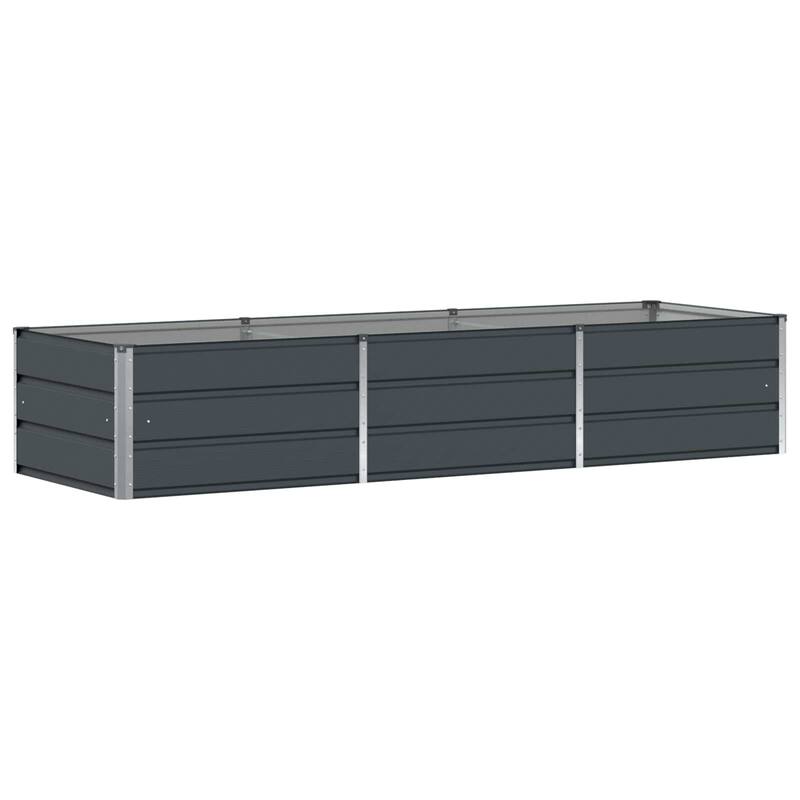 vidaXL Planter in Steel - 62.99 x 31.50 x 17.72