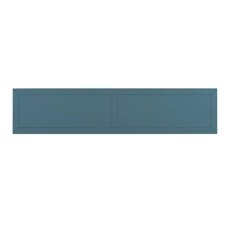Console Table/Sofa Table with Storage Drawers and Bottom Shelf for Entryway Hallway