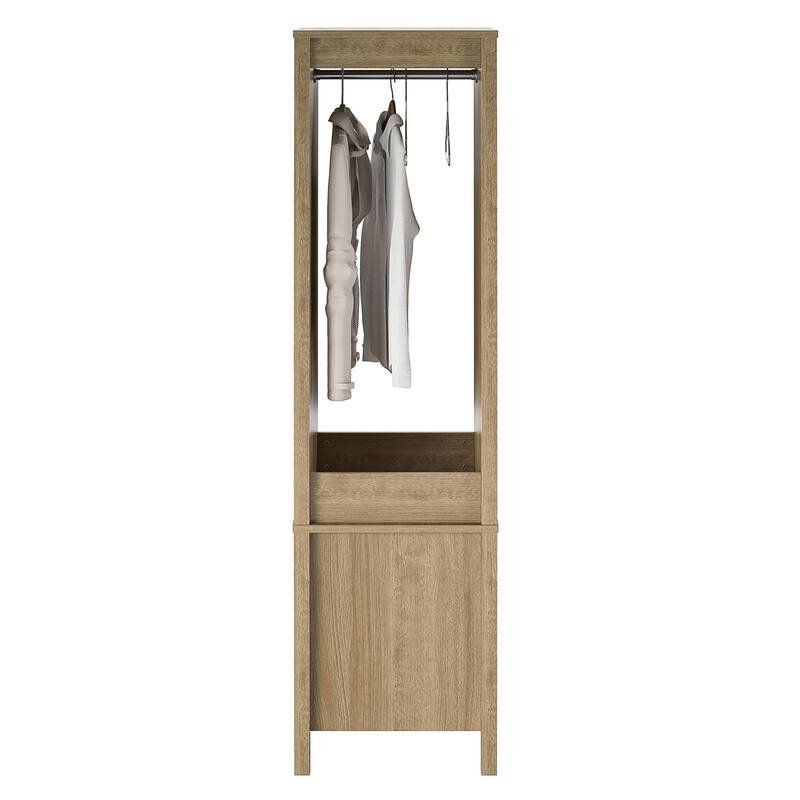 Ameriwood Home Wimberly Wardrobe with Mirror